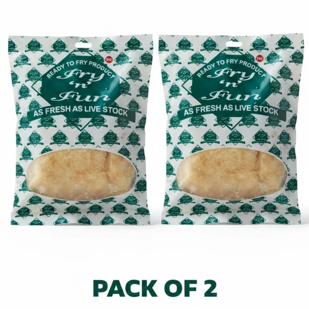 Fry N Fun Fish Finger – Ready to Fry Frozen Snack (4 Pieces)