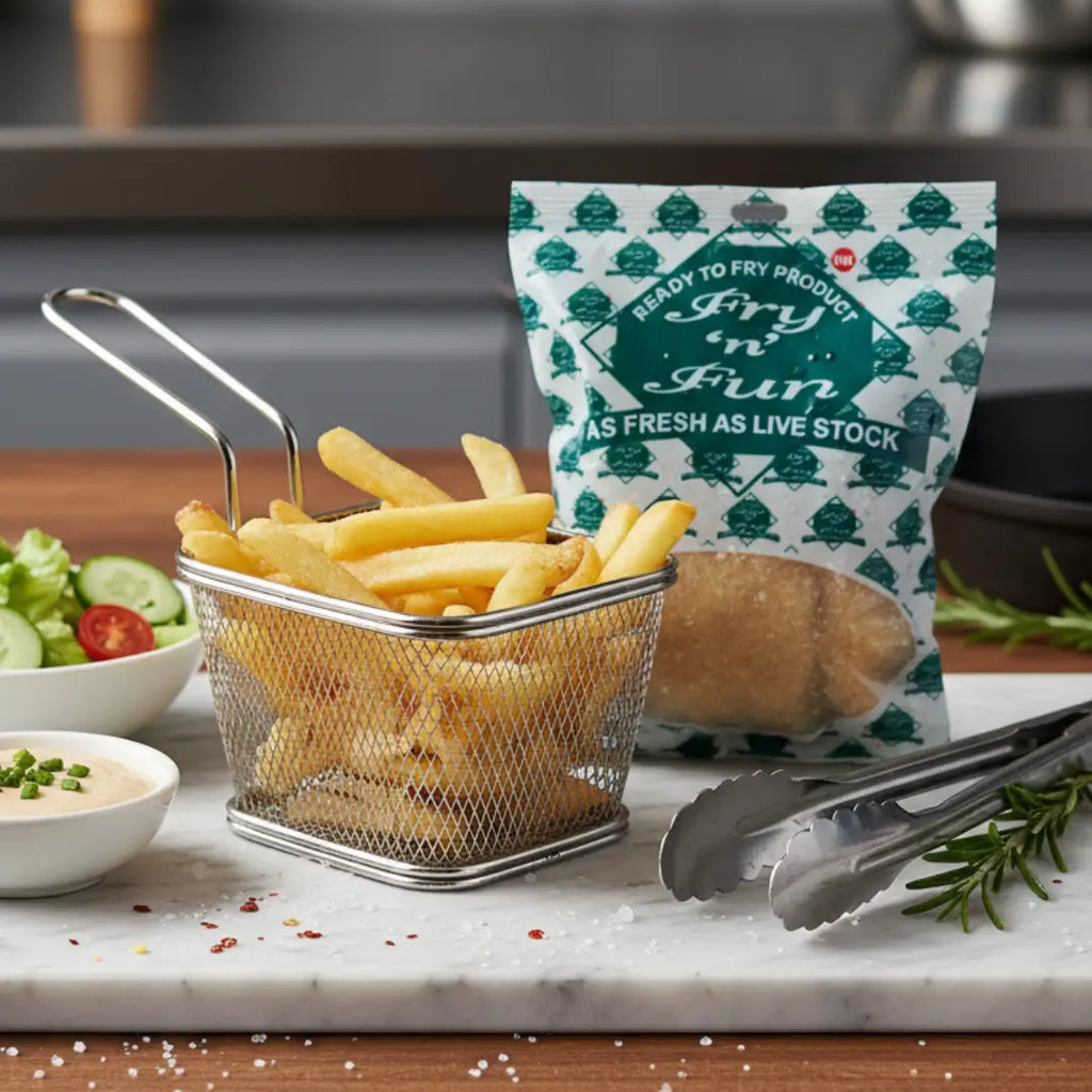 fry N fun Fish Finger | Frozen Snacks | pack of 4 | Ready-to-Fry